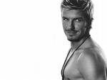 David Beckham in a pose suggesting he is ready for LA !