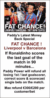 Click to visit Paddy for more info on this cash back