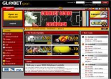 Globet Bookmaker lots to see on site