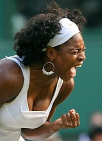 Serena Williams - photo courtesy of BodogLife.com